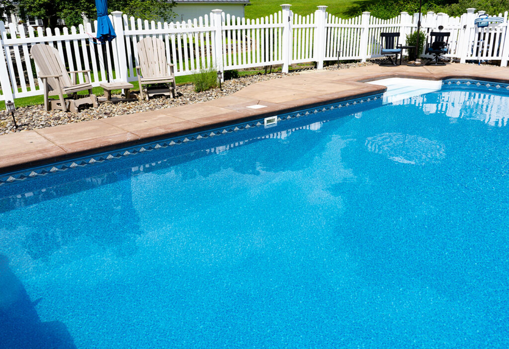 Mountain Mosaic with Mosaic Light Blue