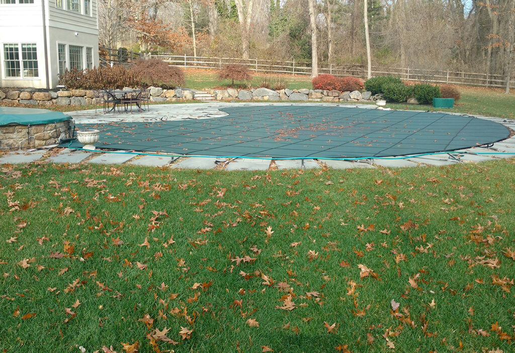 Secur-A-Pool Mesh Safety Cover Green