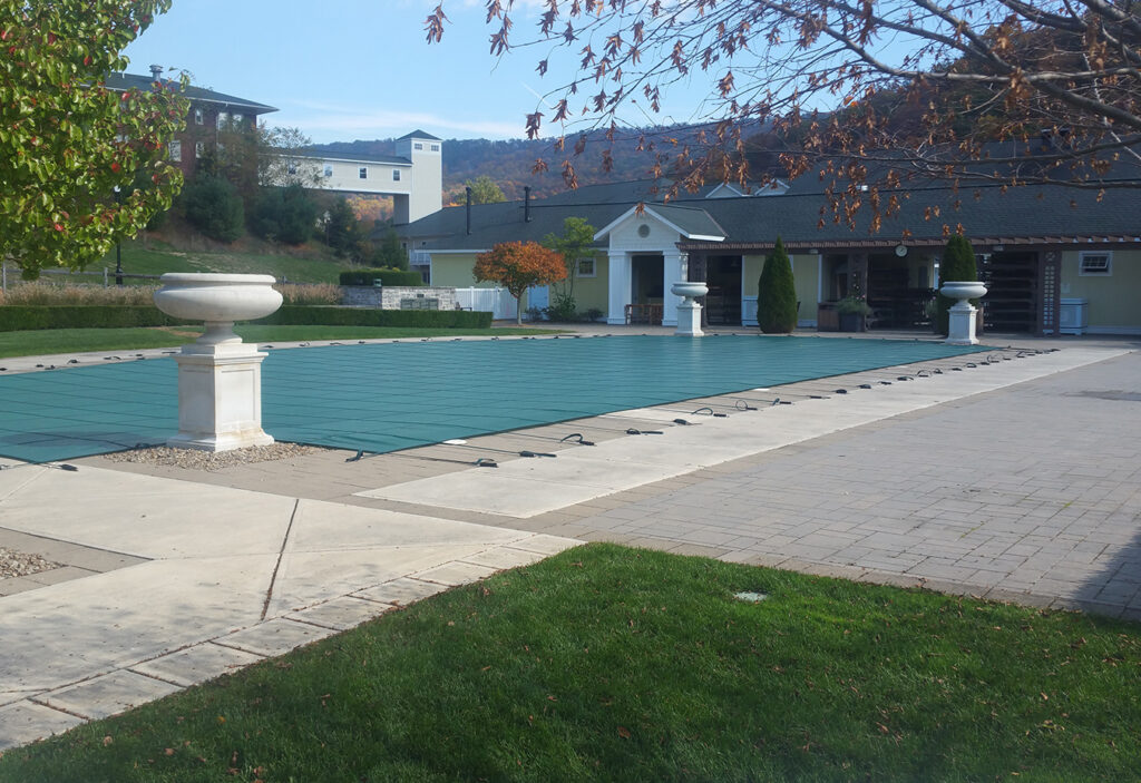 Secur-A-Pool Mesh Safety Cover Green