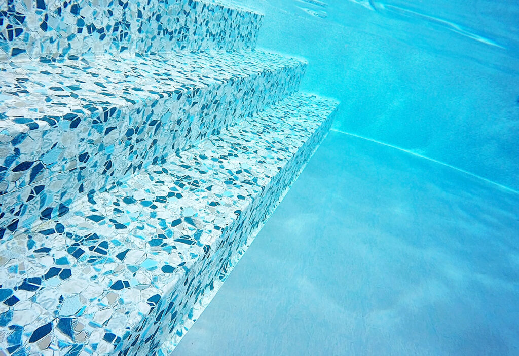 Pearlstone with TrueStone Collection Blue Slate