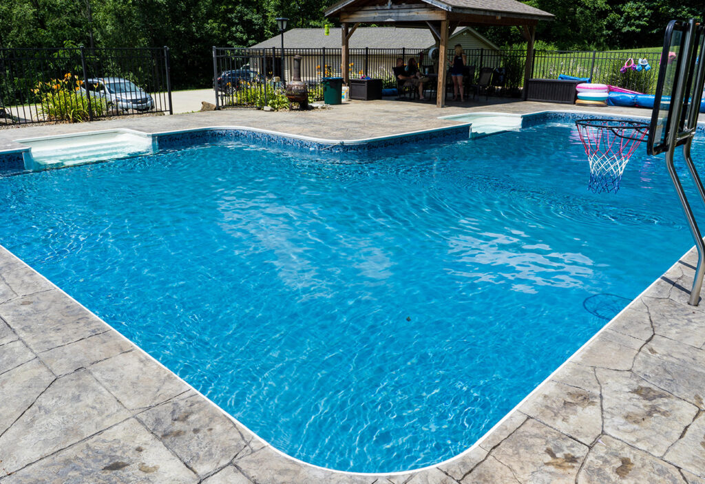 Pearlstone with TrueStone Collection Blue Slate