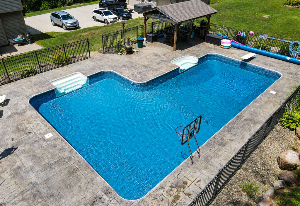 Pearlstone with TrueStone Collection Blue Slate