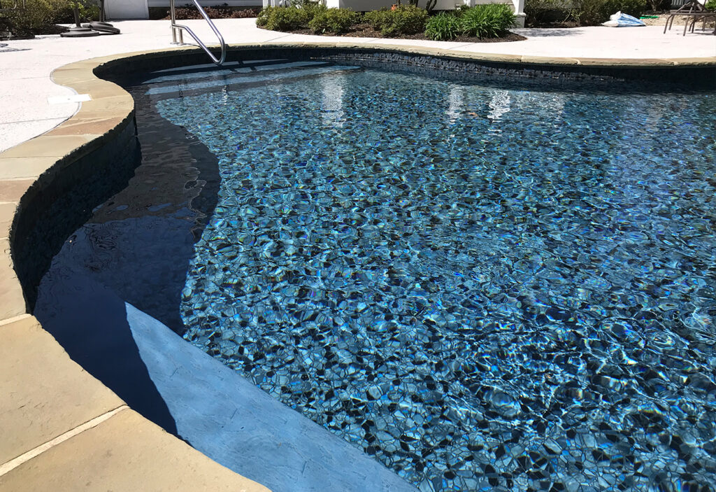 Obsidian with Blue Slate