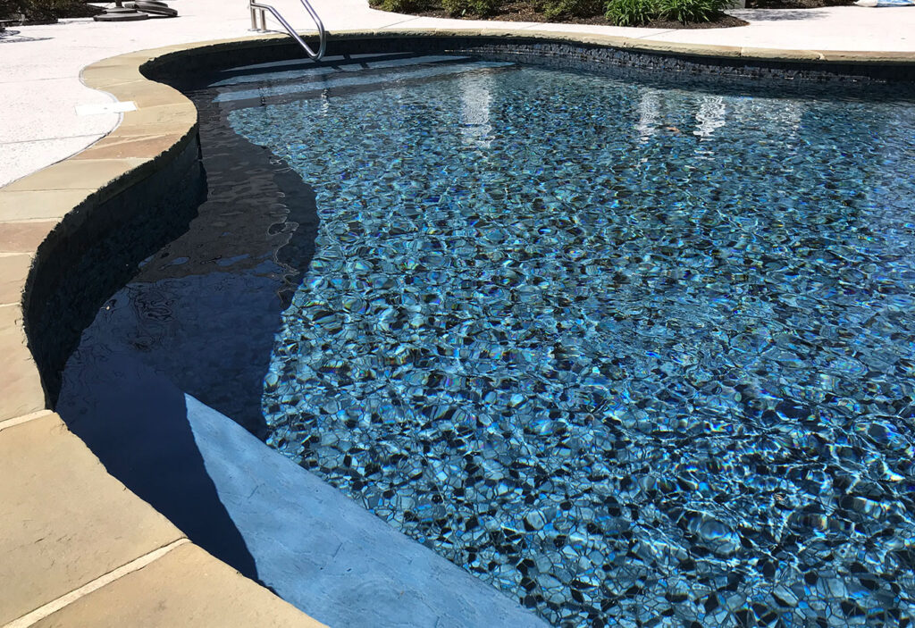 Obsidian with Blue Slate