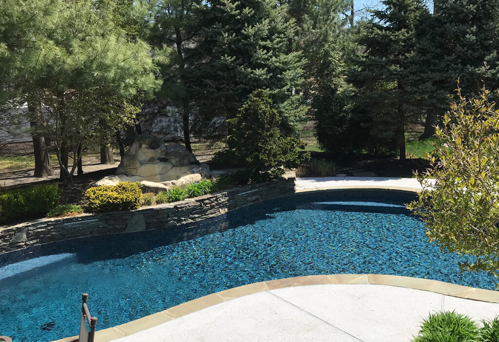 Obsidian with Blue Slate