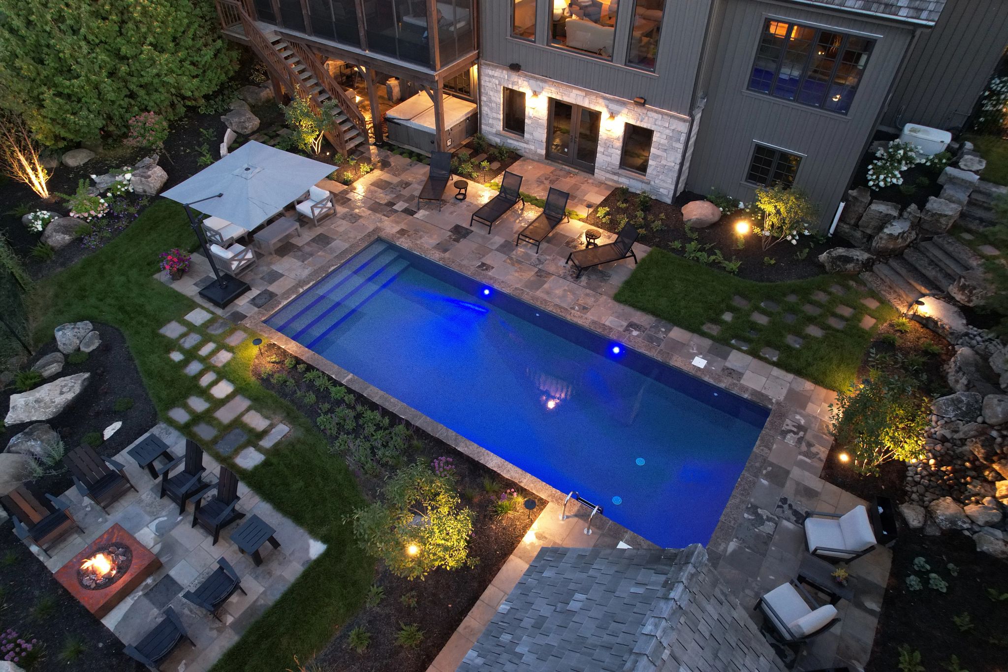 Latham Vinyl Liner Pools inground pool